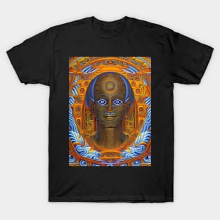 Transcendental Shift (11) - Trippy Psychedelic Art T-Shirt